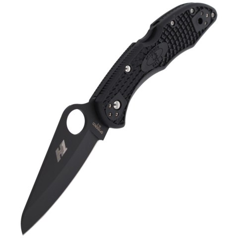 Nóż składany Spyderco Salt 2 FRN Black, Black Blade Plain H2 (C88PBBK2) Spyderco Inc.