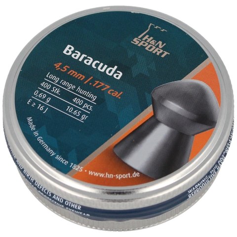 Śrut H&N Baracuda 4.5mm 400szt (92184500004/400) H&N - Haendler & Natermann Sport GmbH