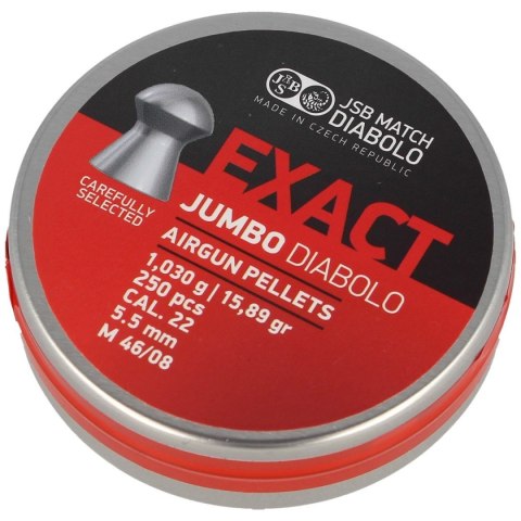 Śrut JSB Exact Jumbo 5.50 mm, 500 szt. (546245-500) JSB