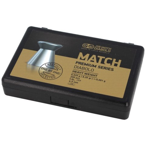 Śrut JSB Match Premium Heavy 4.51 mm, 0.535 g, 200 szt. (1026-200) JSB