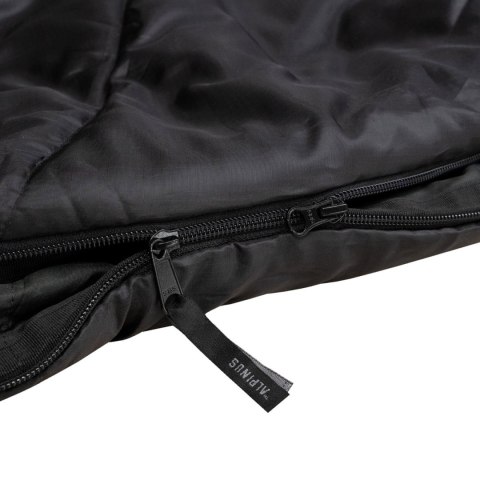 Śpiwór Alpinus Classic 1050 czarno-pomarańczowy dla praworęcznych Alpinus
