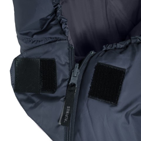 Śpiwór Alpinus Fiber Pro 1100 dla leworęcznych, szary Alpinus