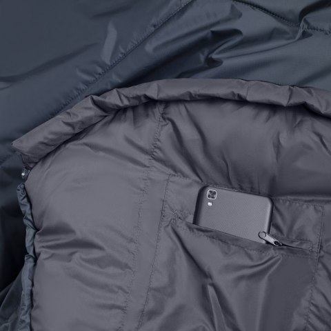 Śpiwór Alpinus Fiber Pro 1100 dla praworęcznych, szary Alpinus