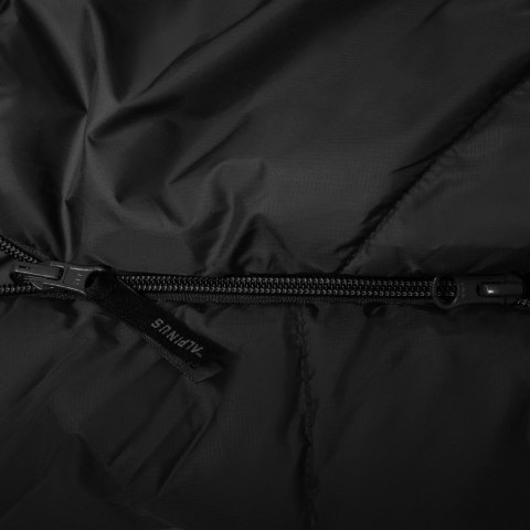 Śpiwór Alpinus Fiber Pro 1300 dla leworęcznych, antracytowy Alpinus