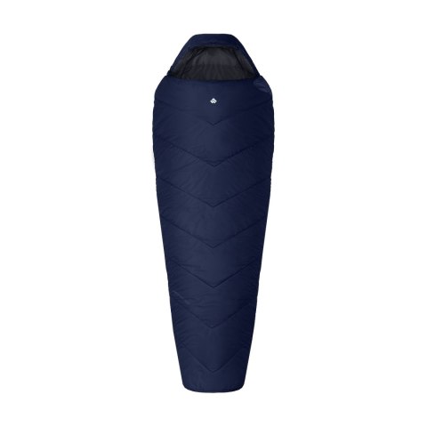 Śpiwór Alpinus Fiber Pro 1500 dla praworęcznych, granatowy Alpinus