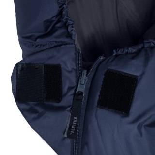 Śpiwór Alpinus Fiber Pro 1500 dla praworęcznych, granatowy Alpinus