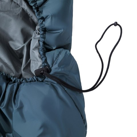 Śpiwór Alpinus Fiber Pro WS 1300 dla leworęcznych, szałwiowy Alpinus
