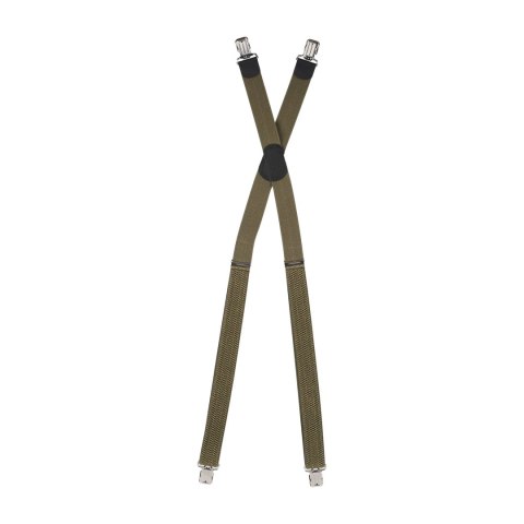Szelki męskie Ranger 4 cm, oliwkowe Ranger