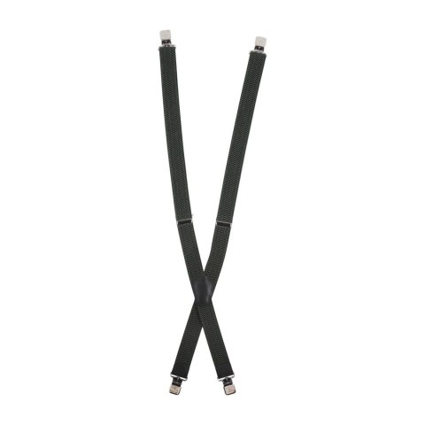 Szelki męskie Ranger 4 cm, zielone Ranger