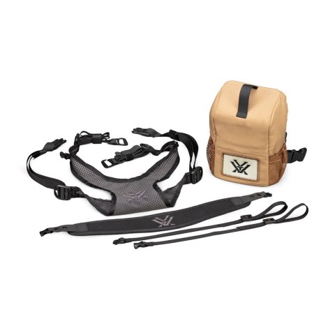 Szelki z futerałem na lornetkę, szkła do 56 mm Vortex Glasspak Sport Harness L Vortex Optics