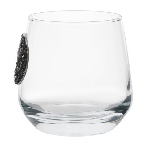 Szklanki do whisky Golden Fox Luna Wild Boar Silver zdobione odlewanym elementem 6 szt. Golden Fox