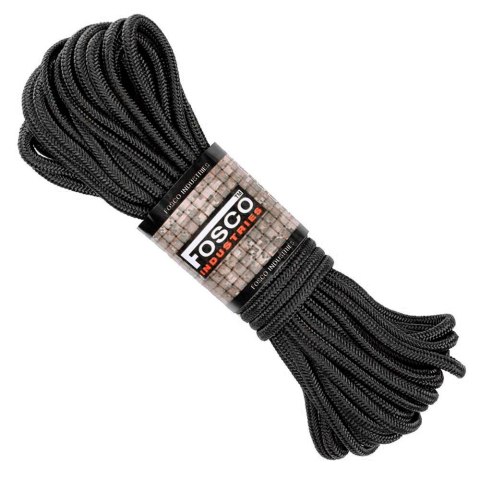 Sznur Fosco 5 mm 15 m czarny Fosco Industries