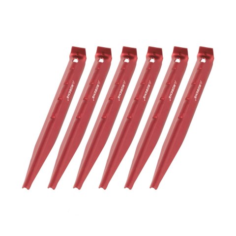 Szpilki do namiotu Robens V-Stake 6 sztuk - red Robens