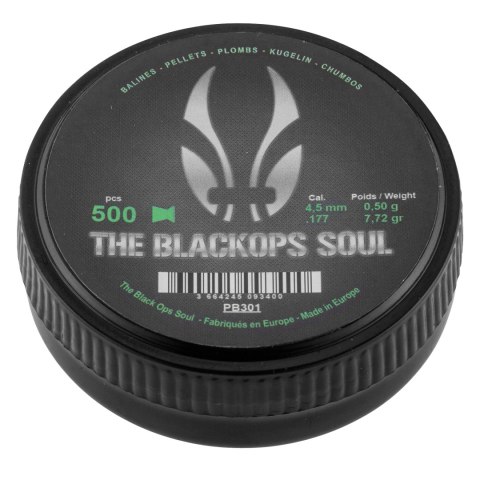 Śrut Black Ops płaski 4,5 mm 500 szt. Black Ops