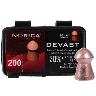 Śrut Norica Devast 5,5 mm 200 szt. Norica
