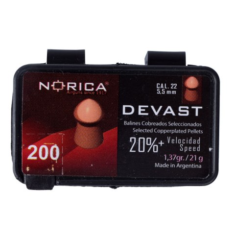 Śrut Norica Devast 5,5 mm 200 szt. Norica