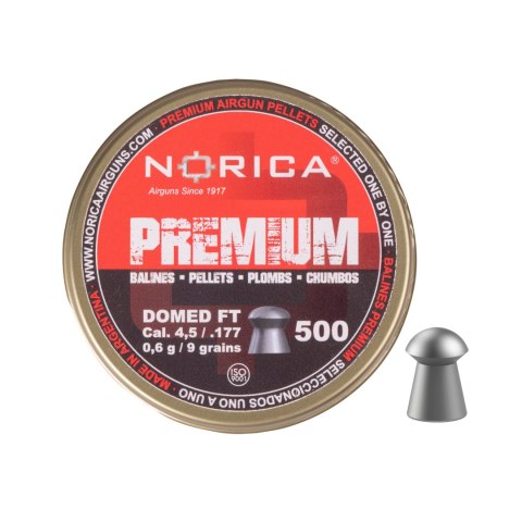 Śrut Norica Domed Premium FT 4,5 mm 500 szt. Norica