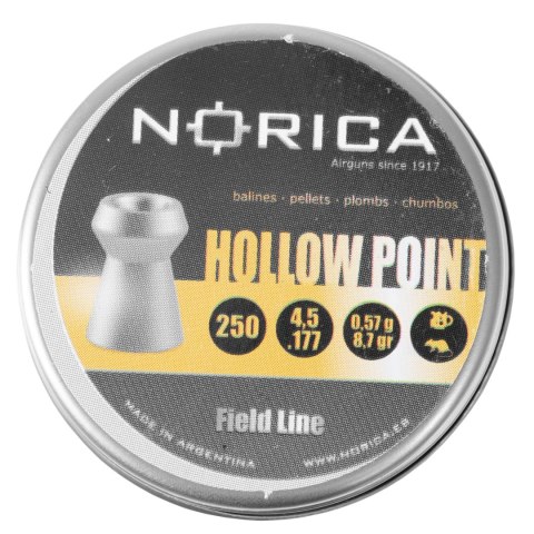 Śrut Norica Hollow Point 4,5 mm 250 szt. Norica