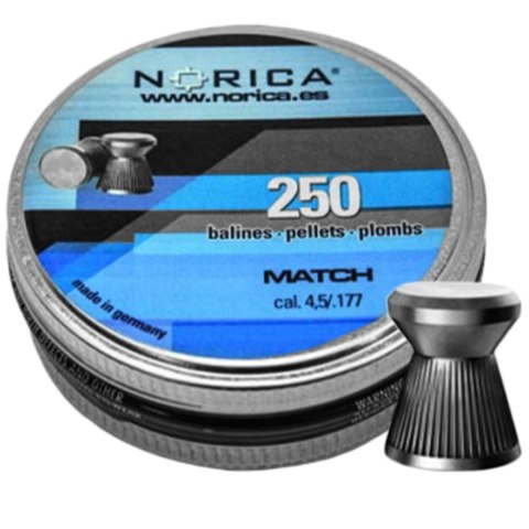 Śrut Norica Match 4,5 mm 250 szt. Norica