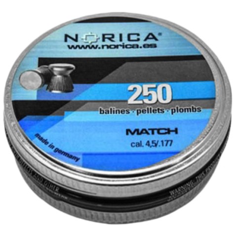 Śrut Norica Match 4,5 mm 250 szt. Norica