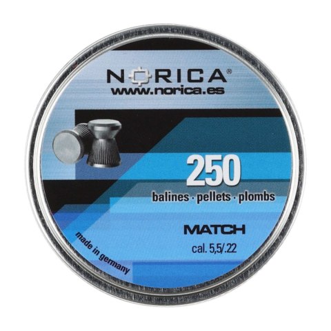 Śrut Norica Match 5,5 mm 250 szt. Norica