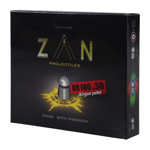 Śrut ZAN Pellet .30 (7,62mm) 56 grain (3,62grama) - 154 sztuk ZAN