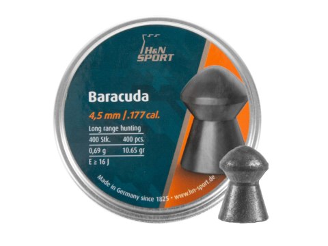 Śrut diabolo H&N Baracuda 4,5 mm 400 szt. H&N Sport