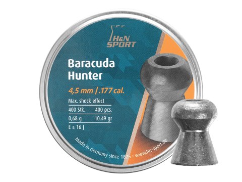 Śrut diabolo H&N Baracuda Hunter 4,5 mm 400 szt. H&N Sport