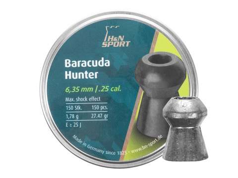 Śrut diabolo H&N Baracuda Hunter 6,35 mm 150 szt. H&N Sport