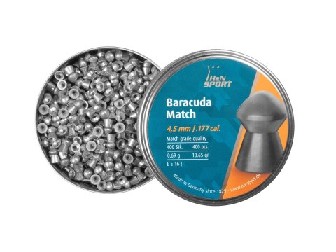 Śrut diabolo H&N Baracuda Match 4,52 mm 400 szt. H&N Sport