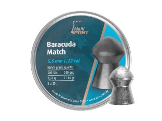 Śrut diabolo H&N Baracuda Match 5,52 mm 200 szt. H&N Sport