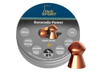 Śrut diabolo H&N Baracuda Power 4,5 mm 300 szt. H&N Sport