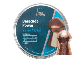 Śrut diabolo H&N Baracuda Power 5,5 mm 200 szt. H&N Sport