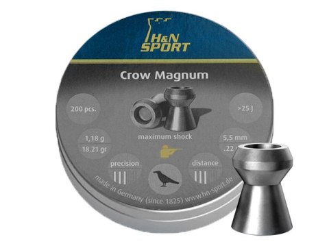 Śrut diabolo H&N Crow Magnum 5,5 mm 200 szt. H&N Sport