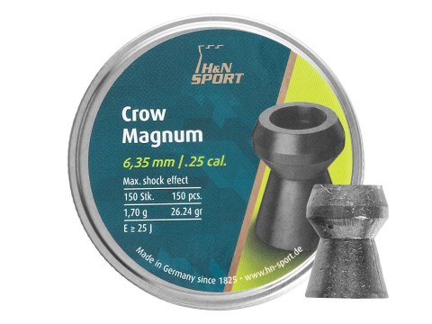 Śrut diabolo H&N Crow Magnum 6,35 mm 150 szt. H&N Sport