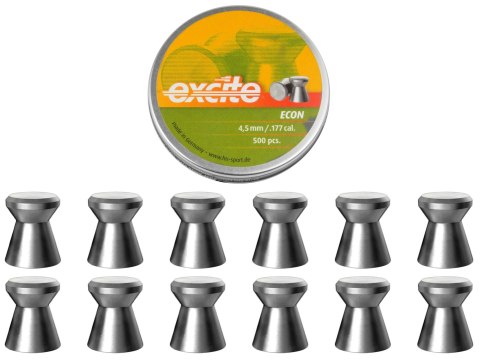 Śrut diabolo H&N Excite Econ Glatt II 4,5 mm 500 szt. H&N Sport
