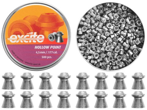 Śrut diabolo H&N Excite Hollow Point 4,5 mm 500 szt. H&N Sport