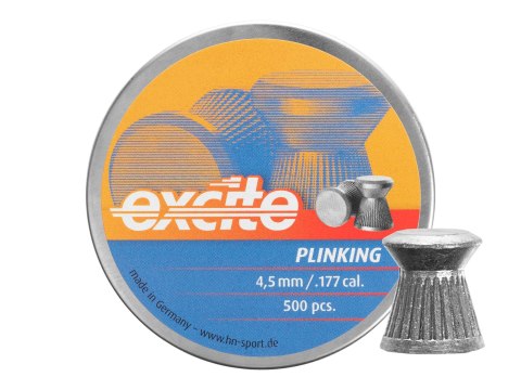Śrut diabolo H&N Excite Plinking 4,5 mm, 500 szt. H&N Sport
