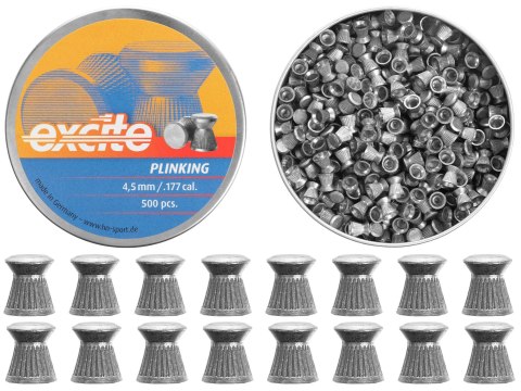 Śrut diabolo H&N Excite Plinking 4,5 mm, 500 szt. H&N Sport