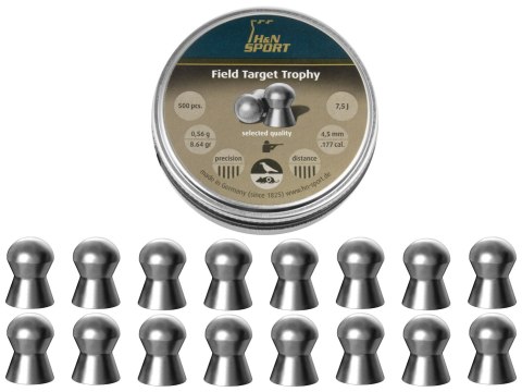 Śrut diabolo H&N Field Target Trophy 4,5 mm 500 szt. H&N Sport
