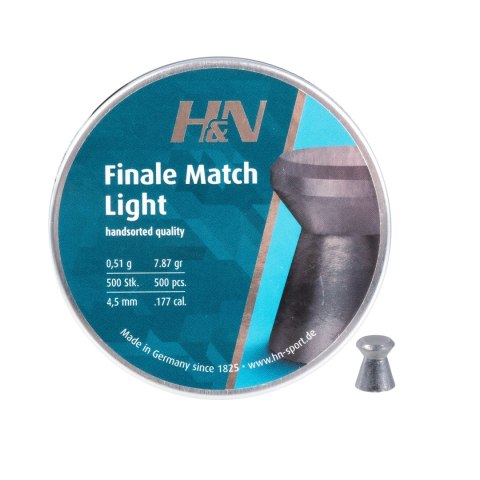 Śrut diabolo H&N Finale Match Light 4,49 mm 500 szt. H&N Sport