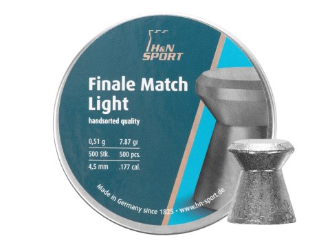 Śrut diabolo H&N Finale Match Light 4,50 mm 500 szt. H&N Sport