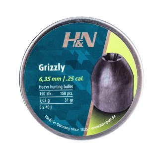 Śrut H&N Grizzly 6,35 mm H&N Sport