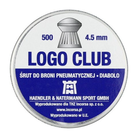 Śrut diabolo H&N Logo Club 4,5 mm 500 szt. H&N Sport