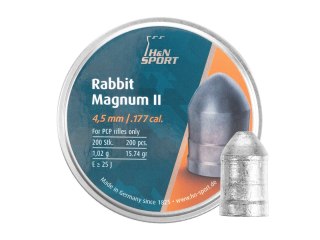 Śrut diabolo H&N Rabbit Magnum II 4,5 mm, 200 szt. H&N Sport