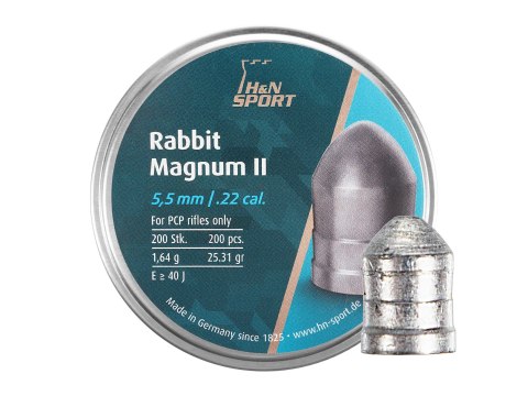 Śrut diabolo H&N Rabbit Magnum II 5,5 mm 200 szt. H&N Sport