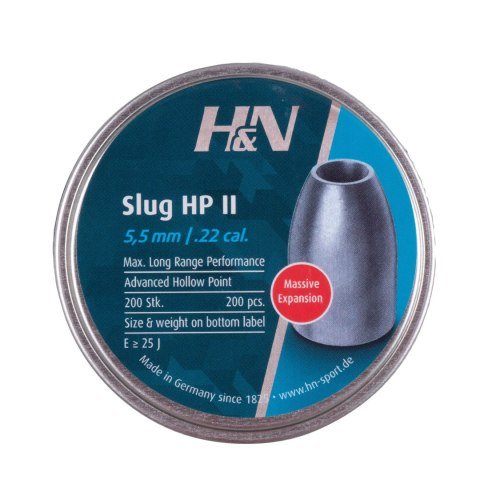 Śrut diabolo H&N Slug HP II 5,51 mm 200 szt. H&N Sport