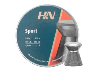Śrut diabolo H&N Sport Glatt 4,5 mm 500 szt. H&N Sport