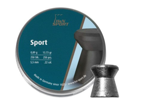 Śrut diabolo H&N Sport Glatt 5,5 mm 250 szt. H&N Sport
