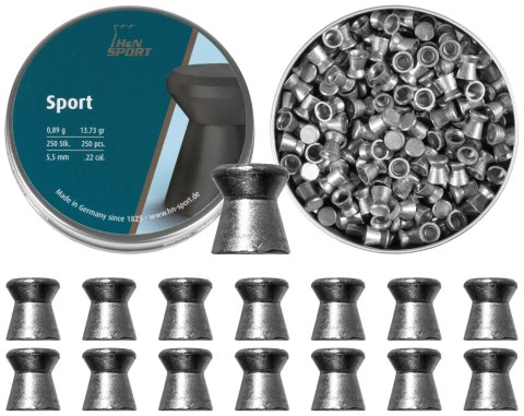 Śrut diabolo H&N Sport Glatt 5,5 mm 250 szt. H&N Sport